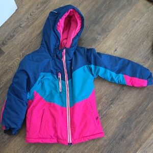 Kids Colorful Hooded Jacket